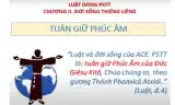 TUÂN GIỮ THÁNH PHÚC ÂM